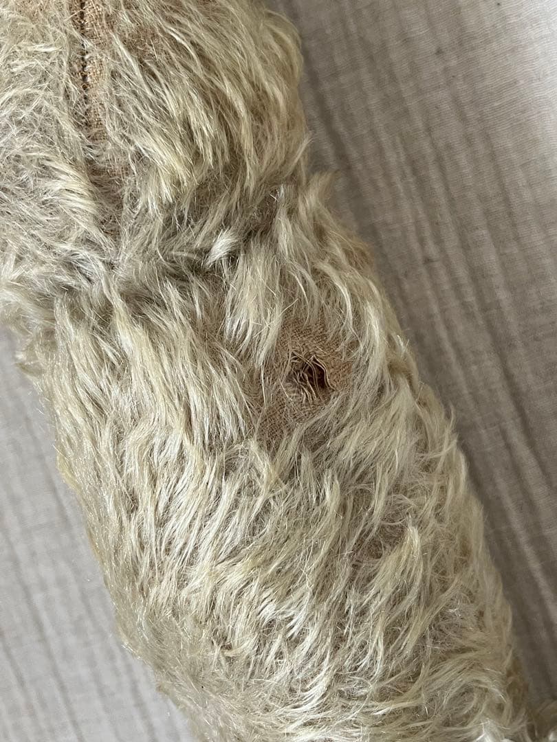 アンティークヴィンテージ修理修復ハンドメイドドールテディベア ぬいぐるみセット