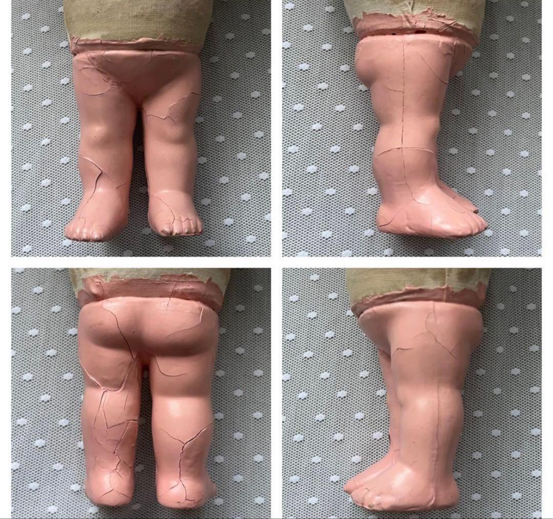 アンティークヴィンテージ修理修復ハンドメイドドールテディベア ぬいぐるみセット