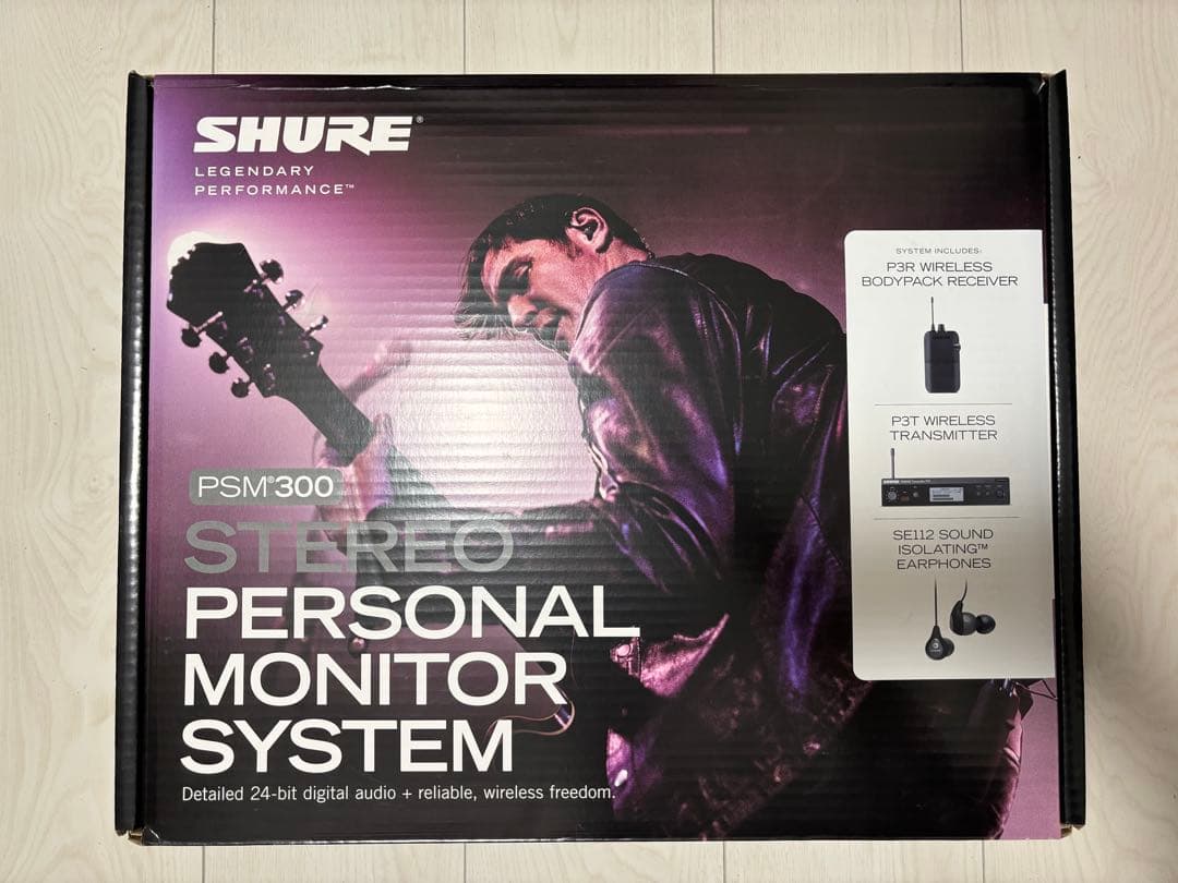SHURE PSM300 モニターシステム P3TJR112GR-JB