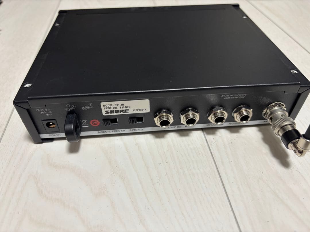 SHURE PSM300 モニターシステム P3TJR112GR-JB