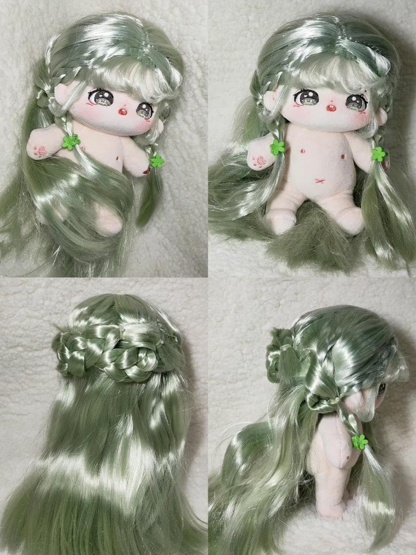 kiki中韓ぬいウィッグ　着せ替えぬいぐるみ　「ヘアアレンジ」参考説明