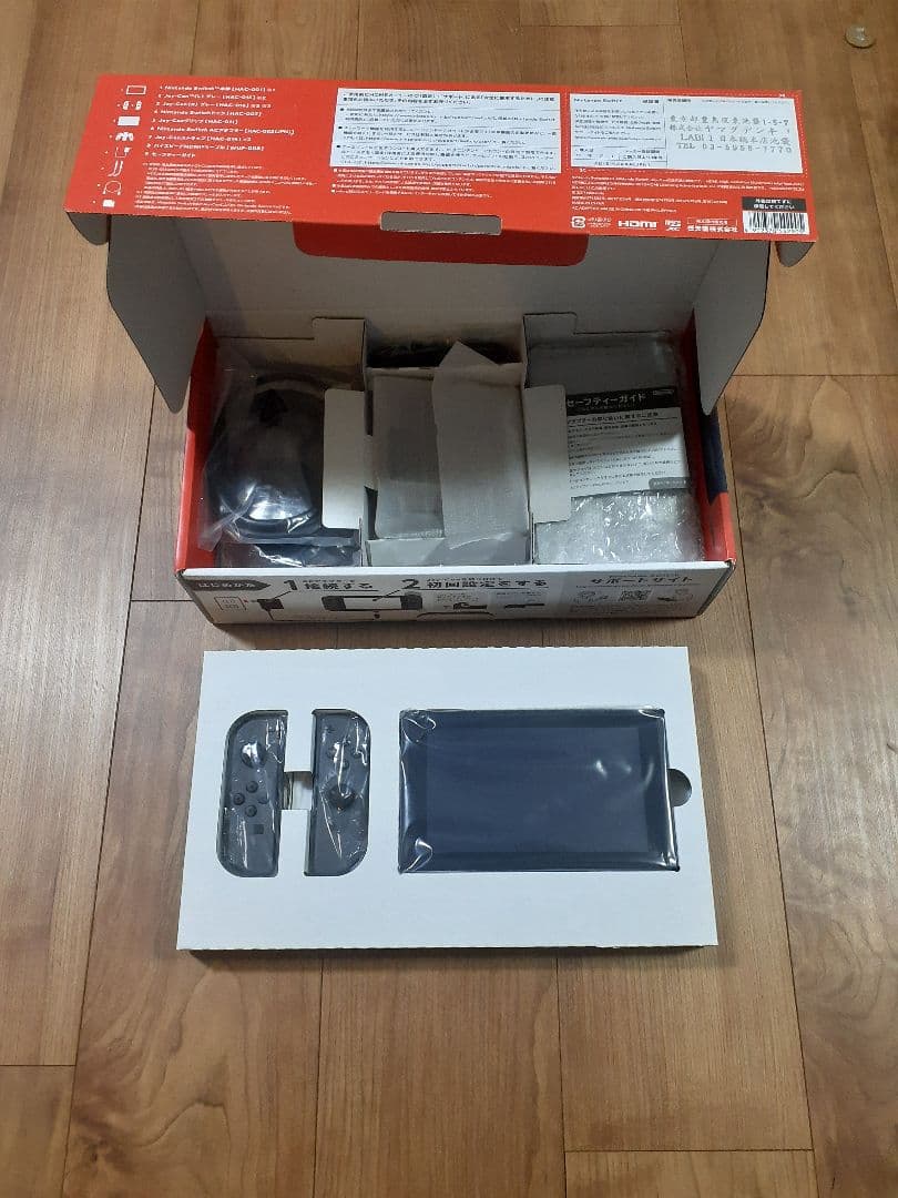【完品・液晶美品】Nintendo Switch 本体 旧型 スイッチ 動作良好