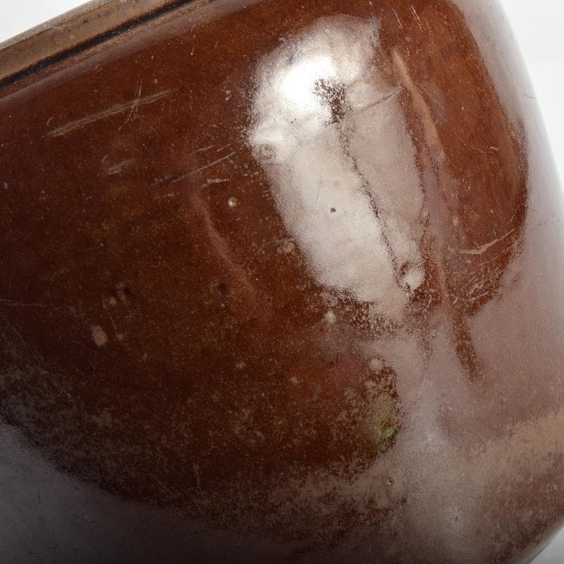 茶道具　瀬戸焼　古瀬戸　水指　時代箱付　V　6950