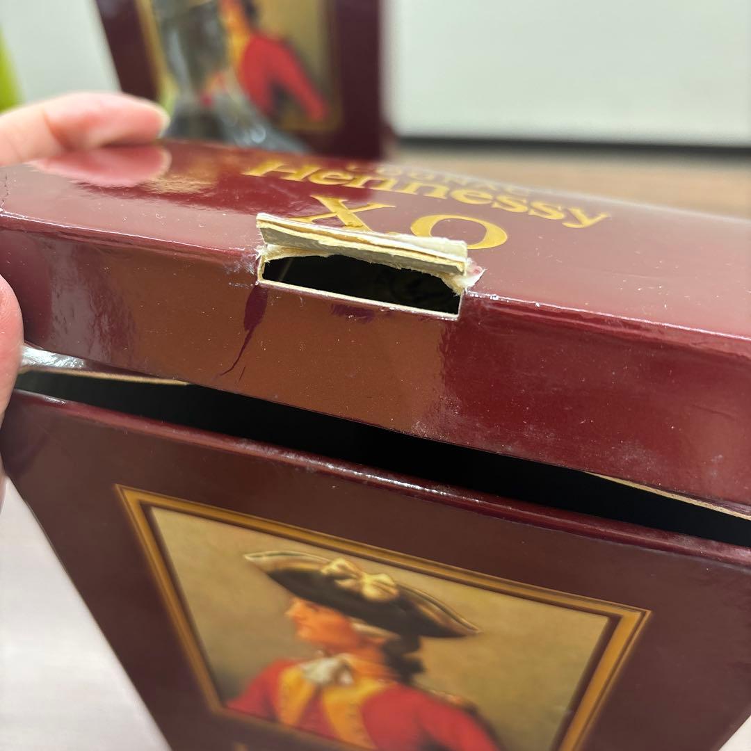 ヘネシーXO クリアボトル 金キャップ 古酒 ブランデー 700ml 2本