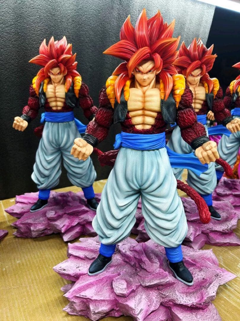 ドラゴンボール ゴジータ ガレキ ガレージキット スタチュー X①②