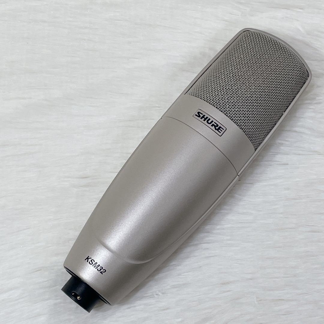 希少【美品】SHURE コンデンサーマイク【KSM32】①