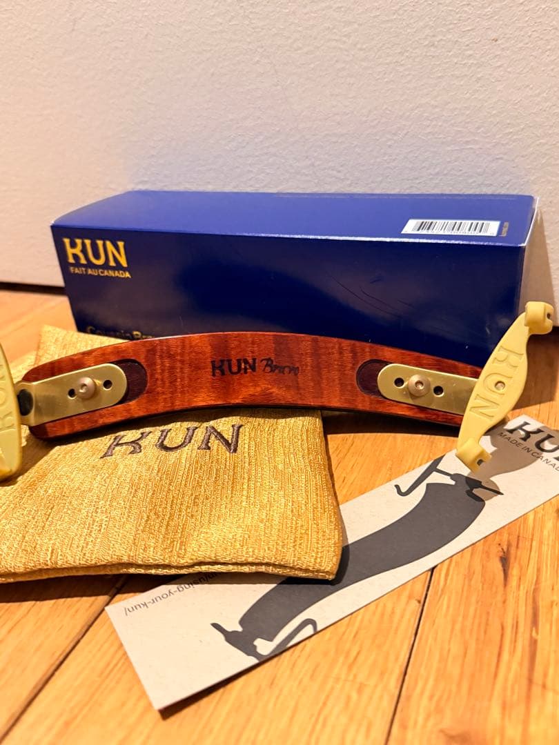 バイオリン肩当て Kun Bravo(ブラボー) 4/4