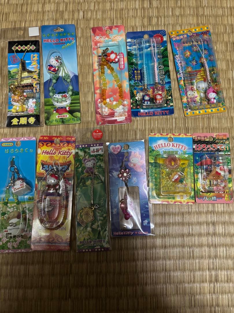 ハローキティ 根付け ぬいぐるみ79点セット売り