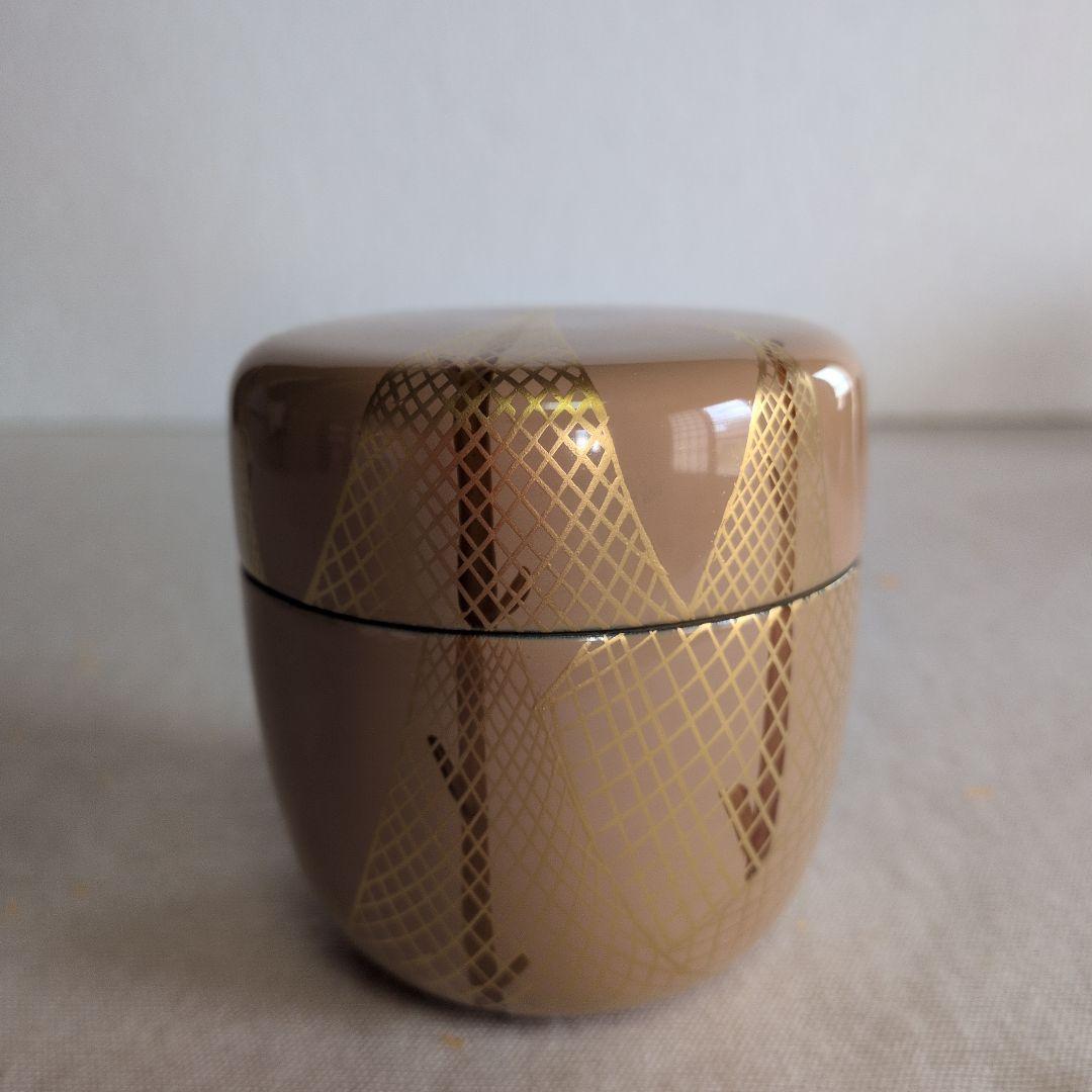 茶道具　中村湖彩　四季棗　共箱付き