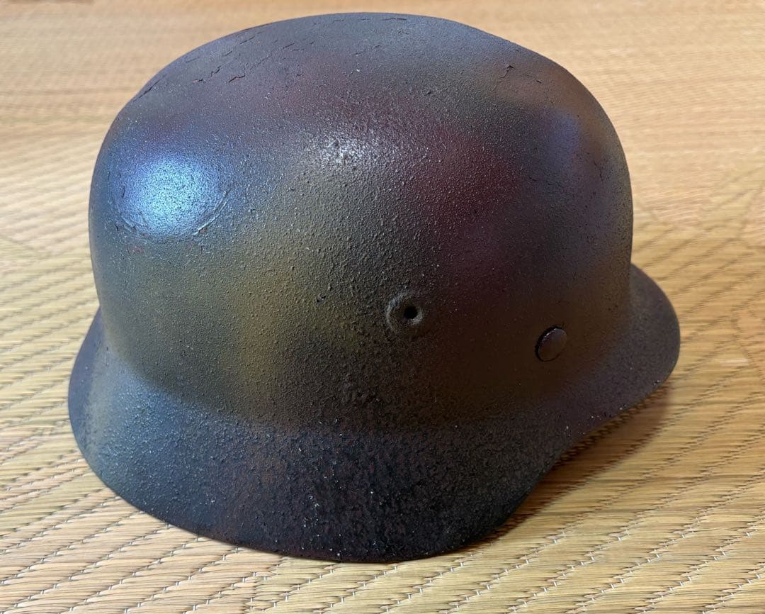 ドイツ軍ヘルメット（戦後フィンランド軍使用M40/55ヘルメット改装品）