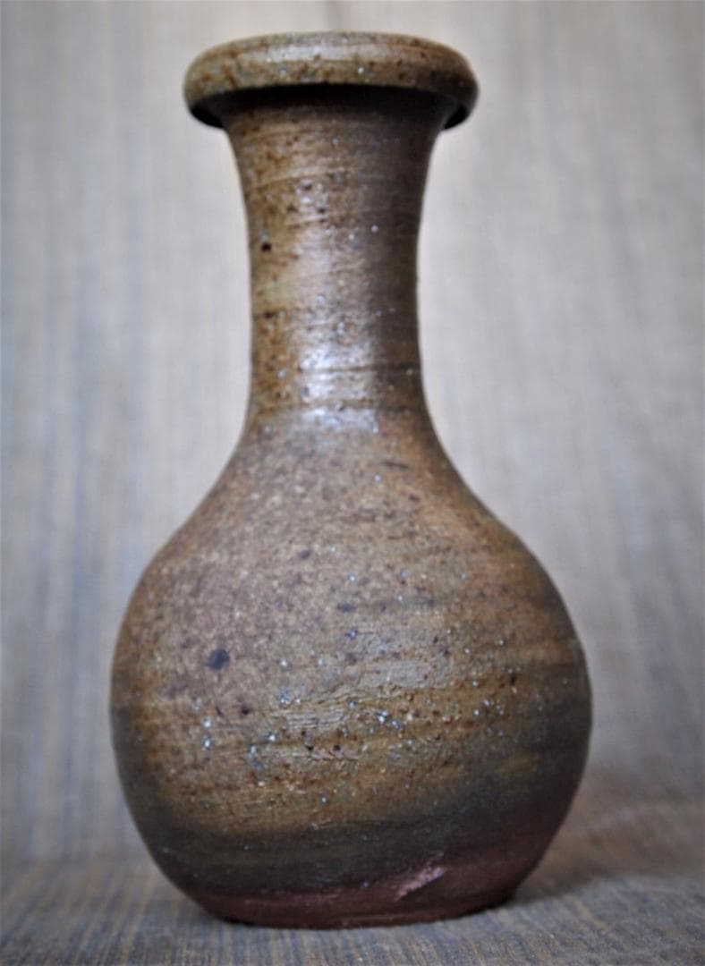 希少作★中里隆【師：小山富士夫＆中里太郎右衛門】★種子島花入★共箱