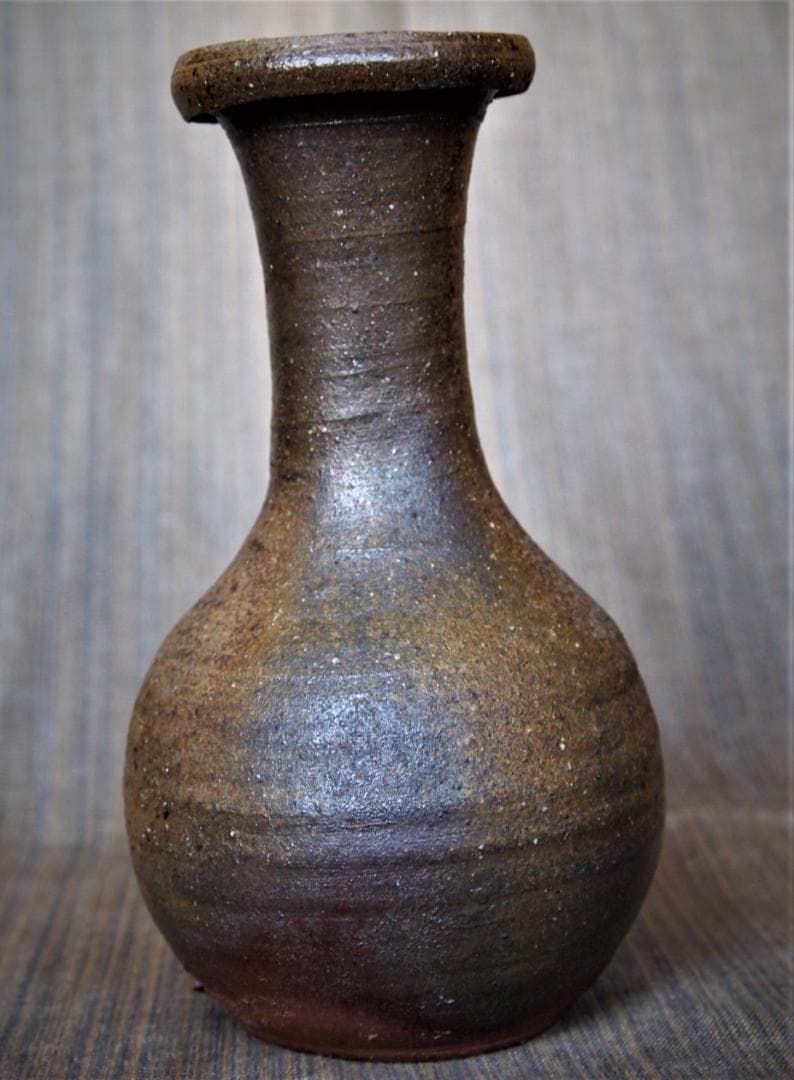 希少作★中里隆【師：小山富士夫＆中里太郎右衛門】★種子島花入★共箱