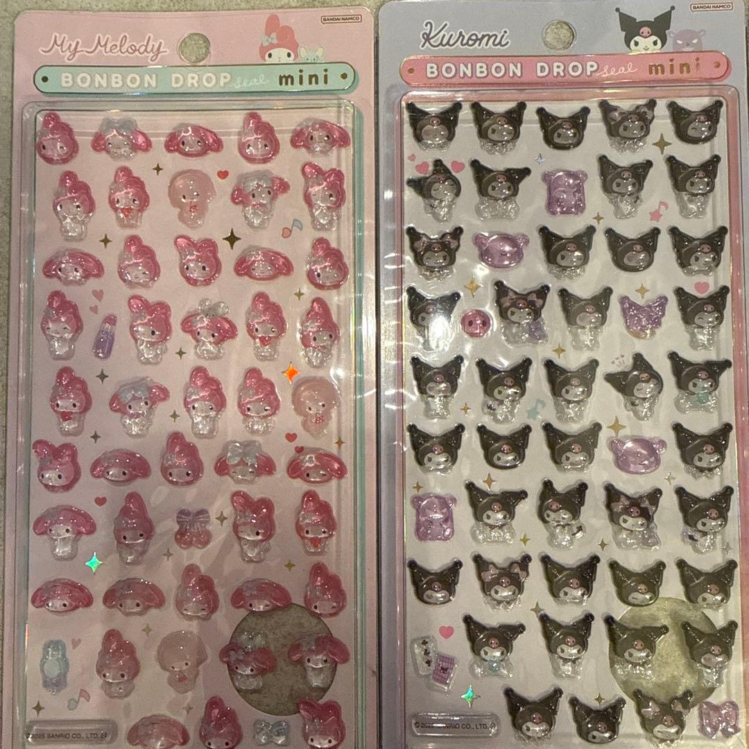 『正規品』たまごっちボンボンドロップシール　サンリオミニ全種　眼福12枚セット