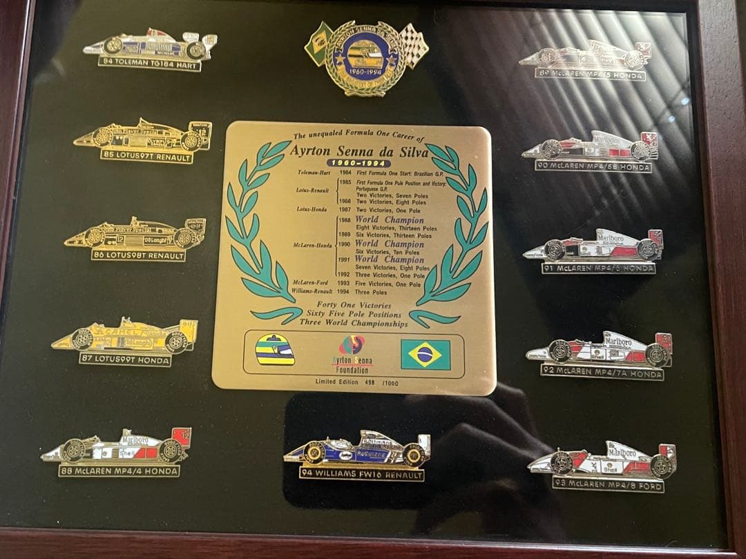 コレクション Ayrton Senna Limited Edition Pin Set