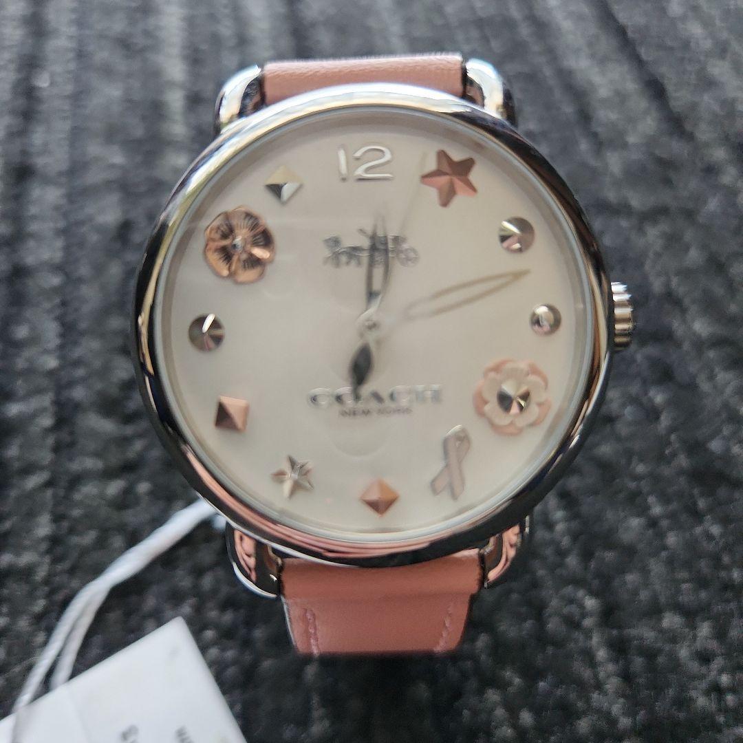 COACH New York レザーベルト 腕時計