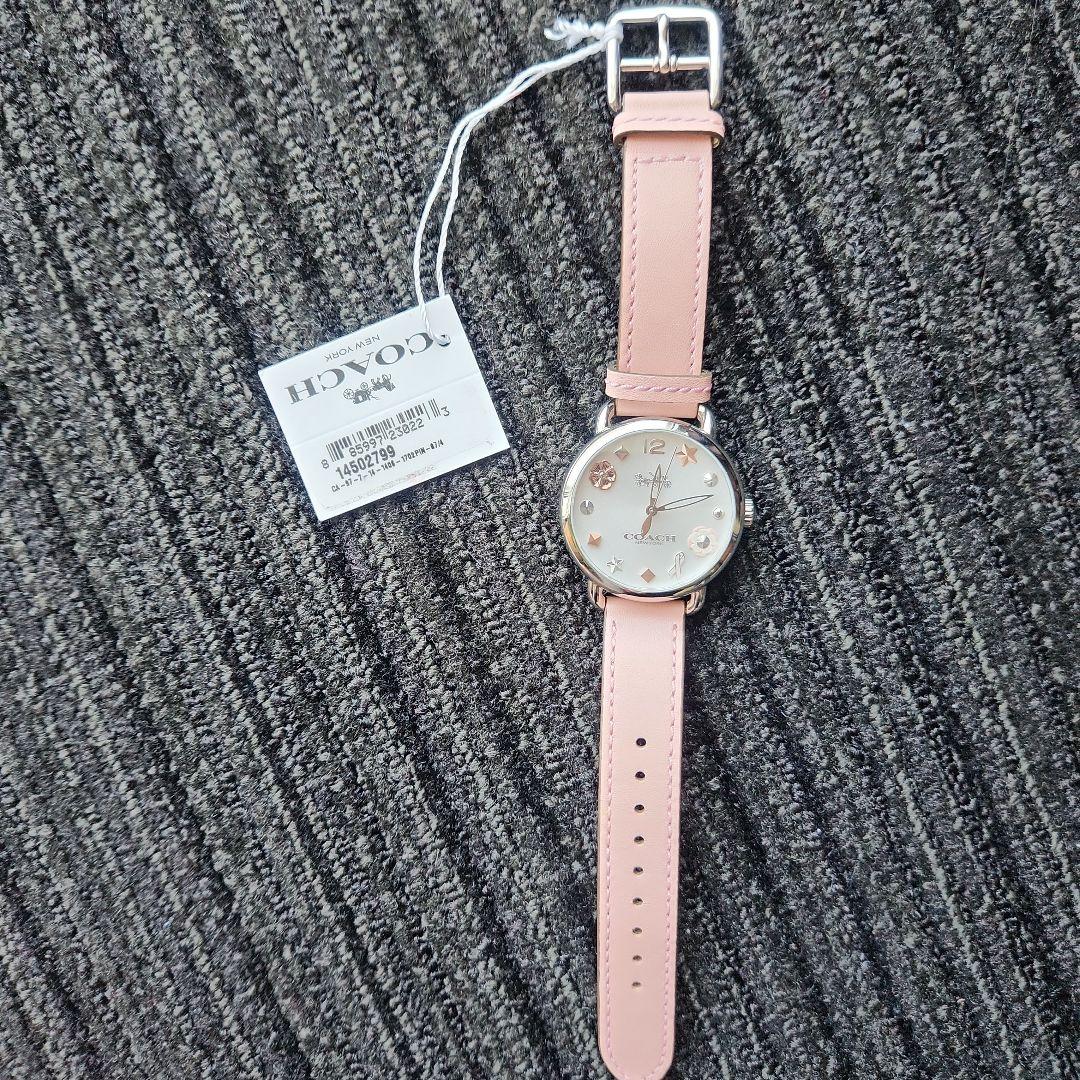 COACH New York レザーベルト 腕時計