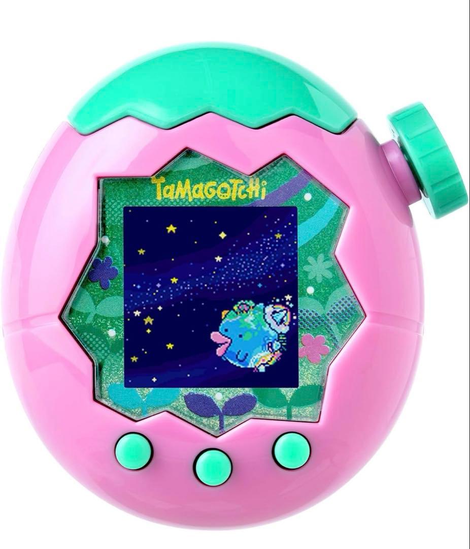 [美品 保護フィルム、ケース付き]たまごっちパラダイス Pink Land