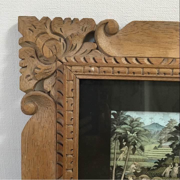 バリ島  絵画［農作業］