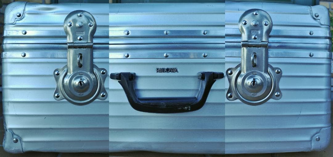 リモワ '70 レトロ アルミ スーツケース 2輪【稀少】XL 104L