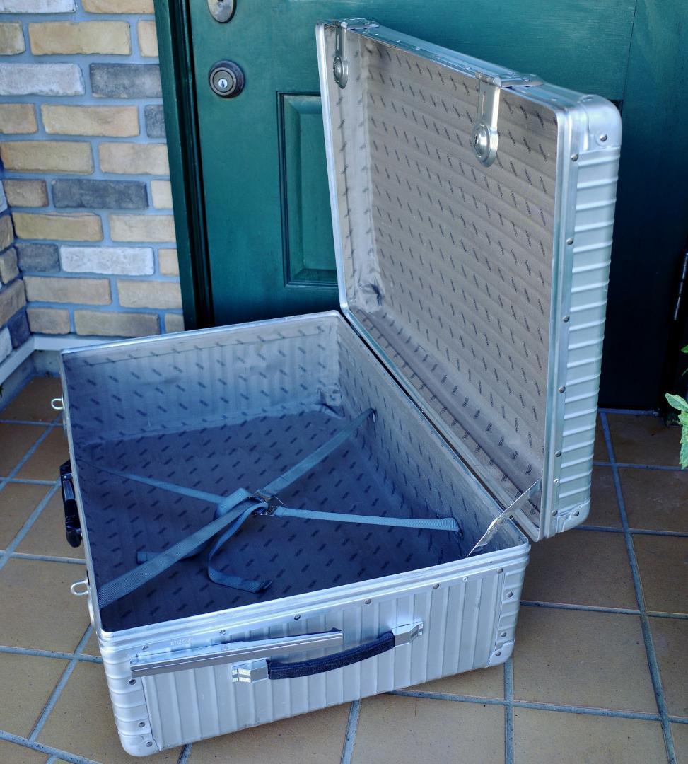 リモワ '70 レトロ アルミ スーツケース 2輪【稀少】XL 104L