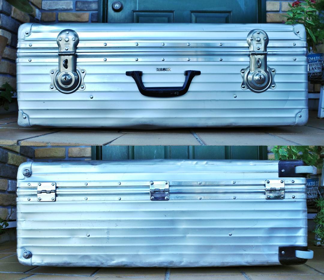 リモワ '70 レトロ アルミ スーツケース 2輪【稀少】XL 104L