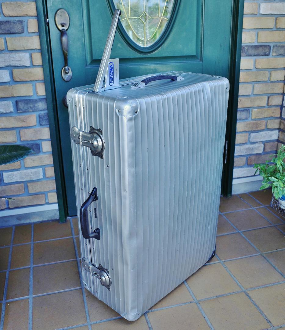 リモワ '70 レトロ アルミ スーツケース 2輪【稀少】XL 104L