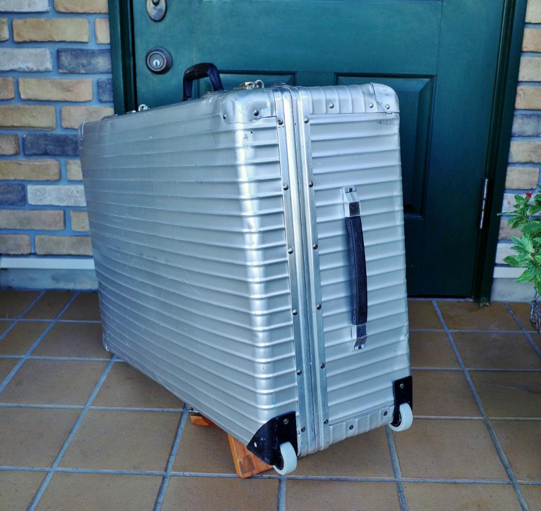 リモワ '70 レトロ アルミ スーツケース 2輪【稀少】XL 104L