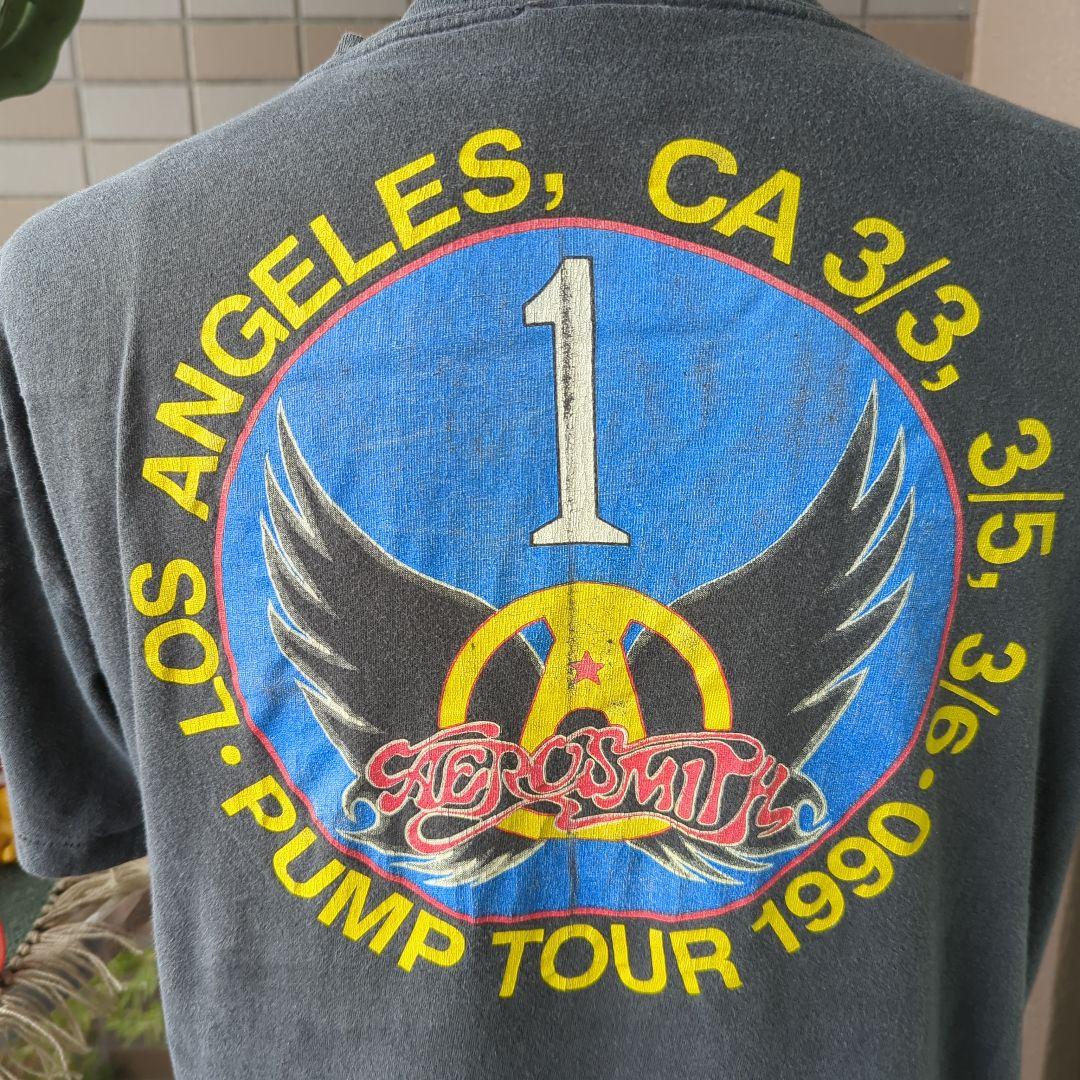 エアロスミス Aerosmith Pump Tour 1990 ツアー Tシャツ