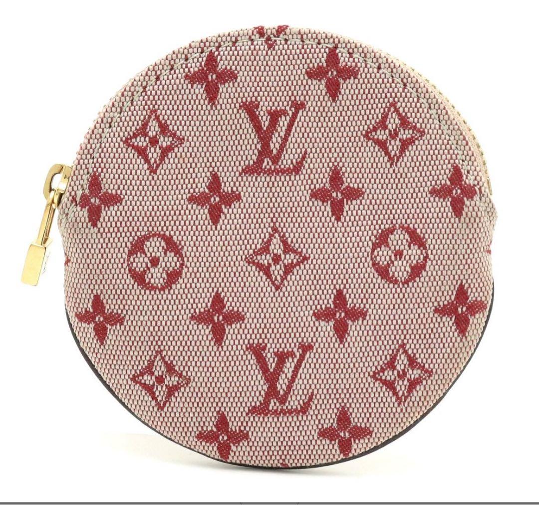 美品＊ルイ ヴィトン モノグラムミニ ポルト モネ ロン パース 小銭入れ