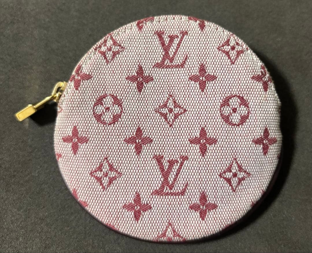 美品＊ルイ ヴィトン モノグラムミニ ポルト モネ ロン パース 小銭入れ