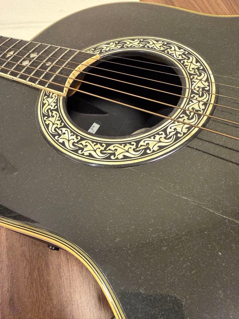 オベーション USA アコースティックギター ブラック