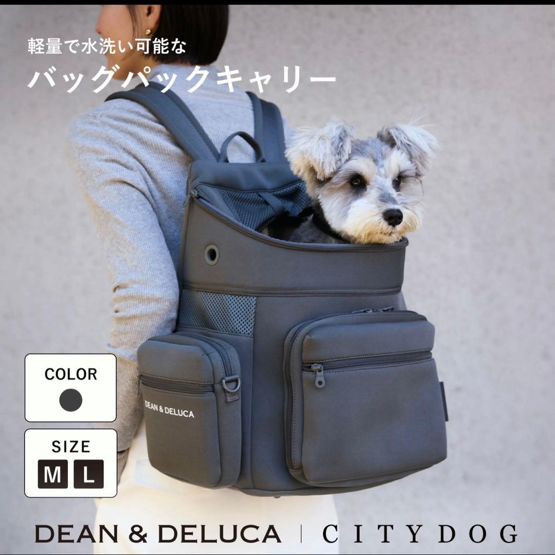 【値下げ】CITY DOG ペットリュック　 DEAN ＆ DELUCAコラボ