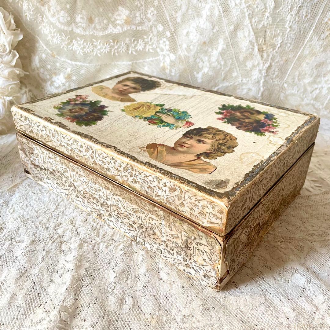 新春アンティーク福袋⑧紙もの9点　クロモス&ボックス&ポップアップカード&便箋