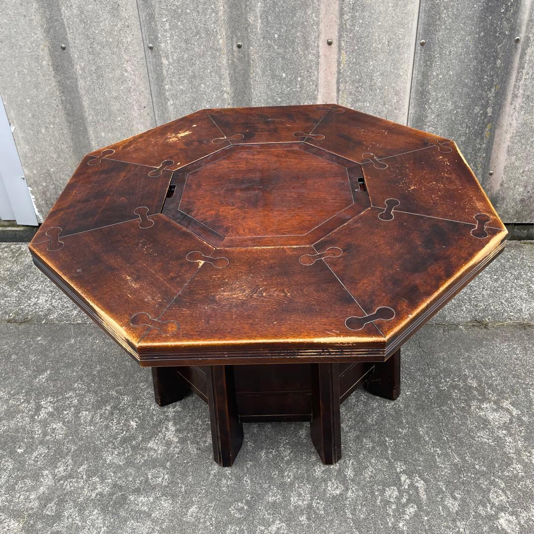 稀少/星野民藝/星野民芸/八角炉/囲炉裏/ダイニングセット/チェア/椅子/桜材