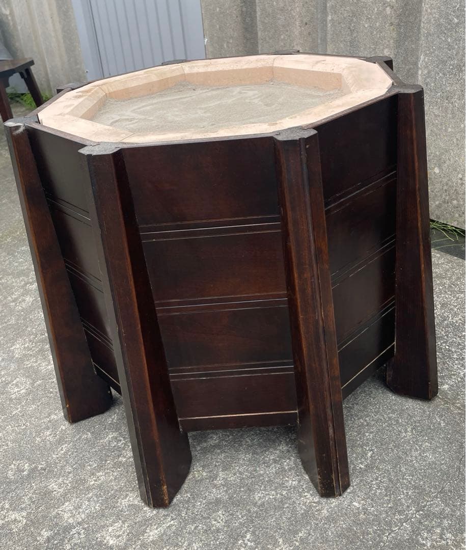 稀少/星野民藝/星野民芸/八角炉/囲炉裏/ダイニングセット/チェア/椅子/桜材