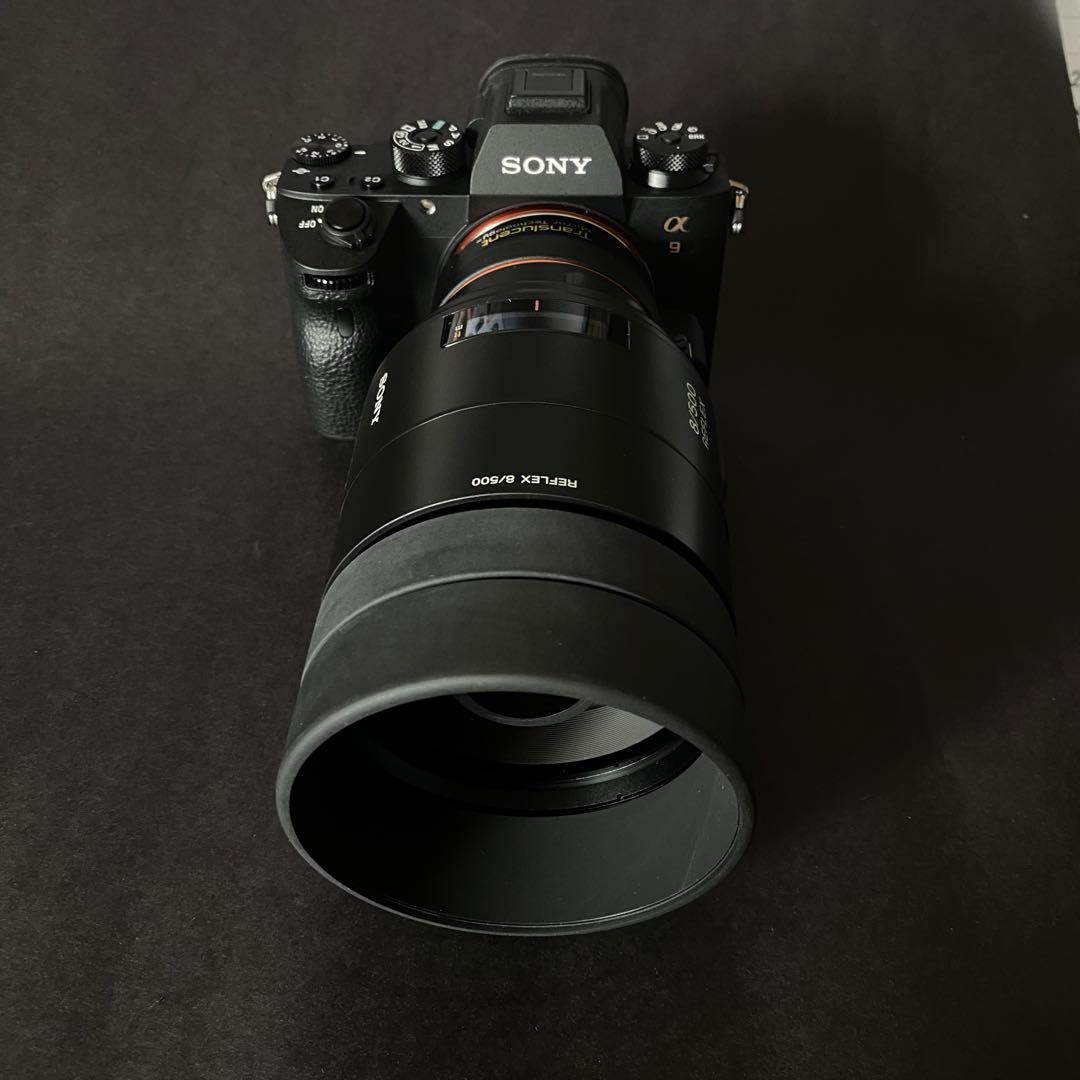 SONY 500mm F8 Reflex と LA-EA2 マウントアダプター