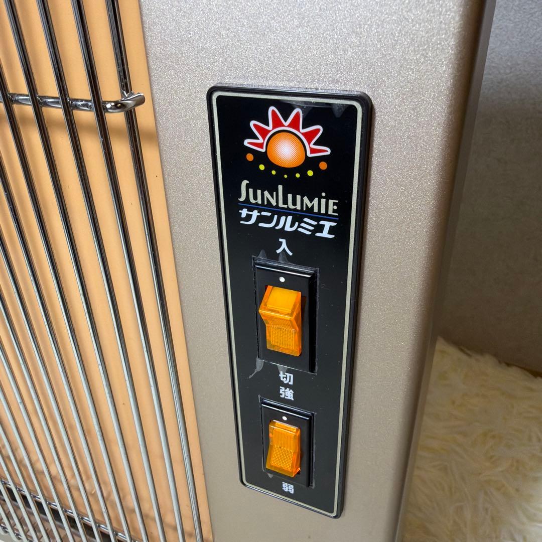極美品 サンルミエ キュート 遠赤外線 暖房器 E800LS パネルヒーター ⑤
