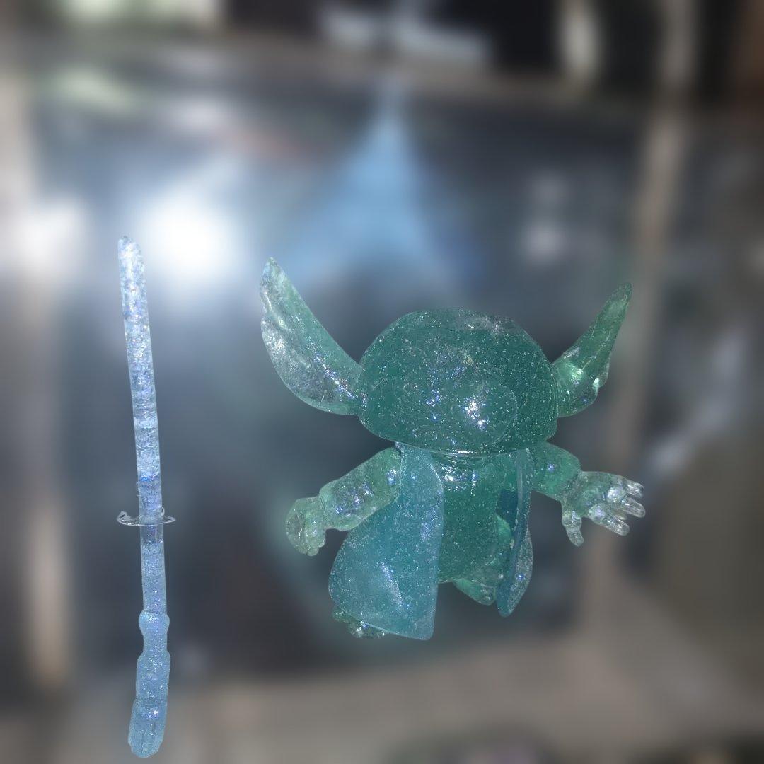 スター・ウォーズ　スターツアーズ　Stitch as Yoda Hologram