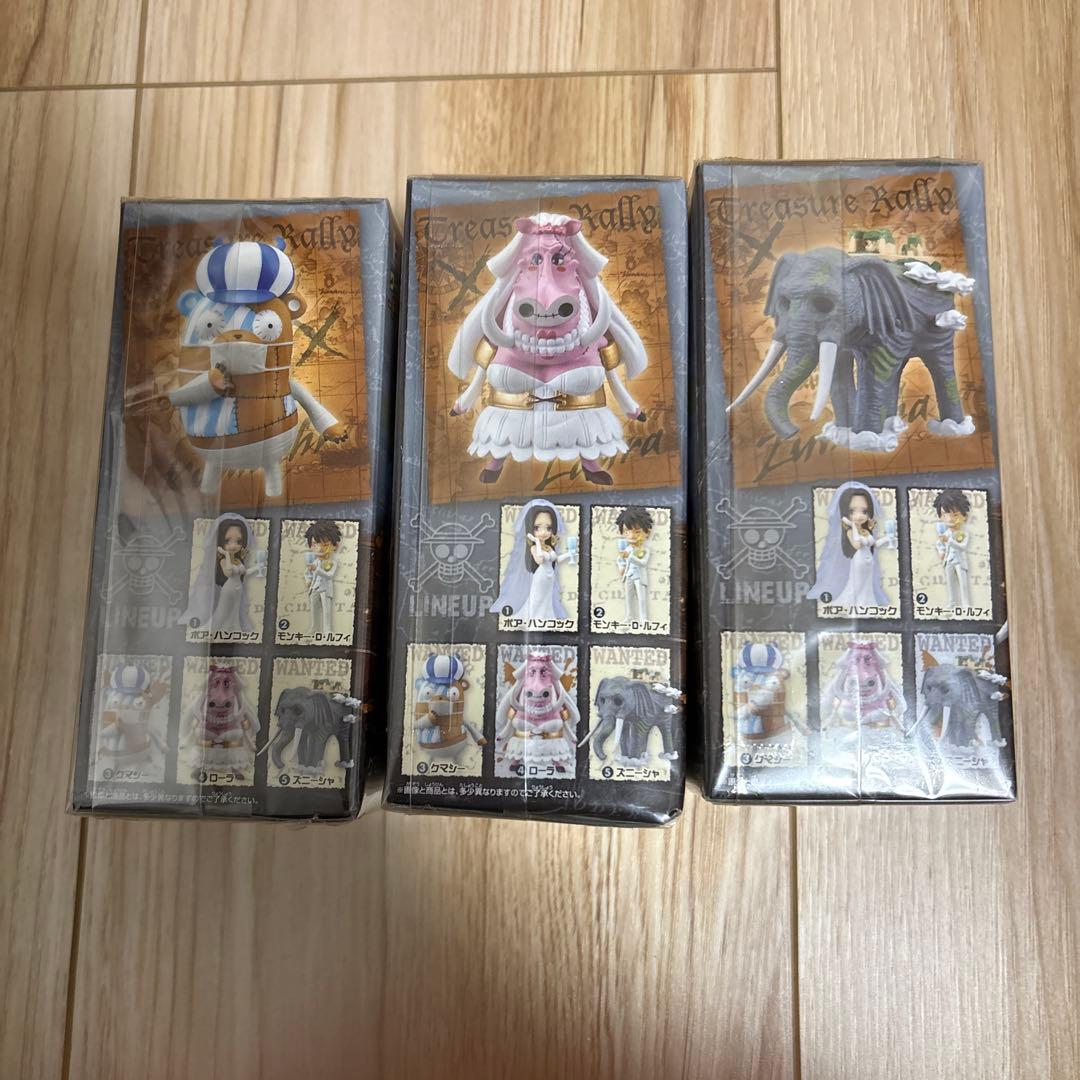 ワンピース　フィギュア　ワーコレ　トレジャーラリー