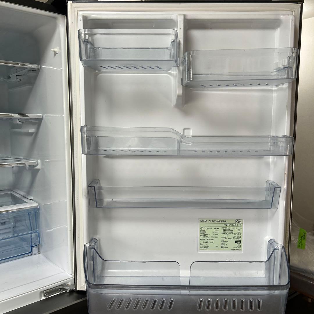 アクア　AQUA ノンフロン　冷凍冷蔵車　AQR-SV36G 355L