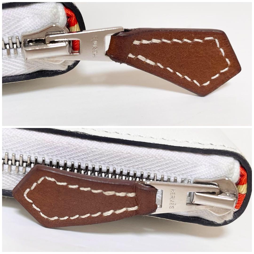 【早い者勝ち！】HERMES アザップ シルクインコンパクト ニューホワイト