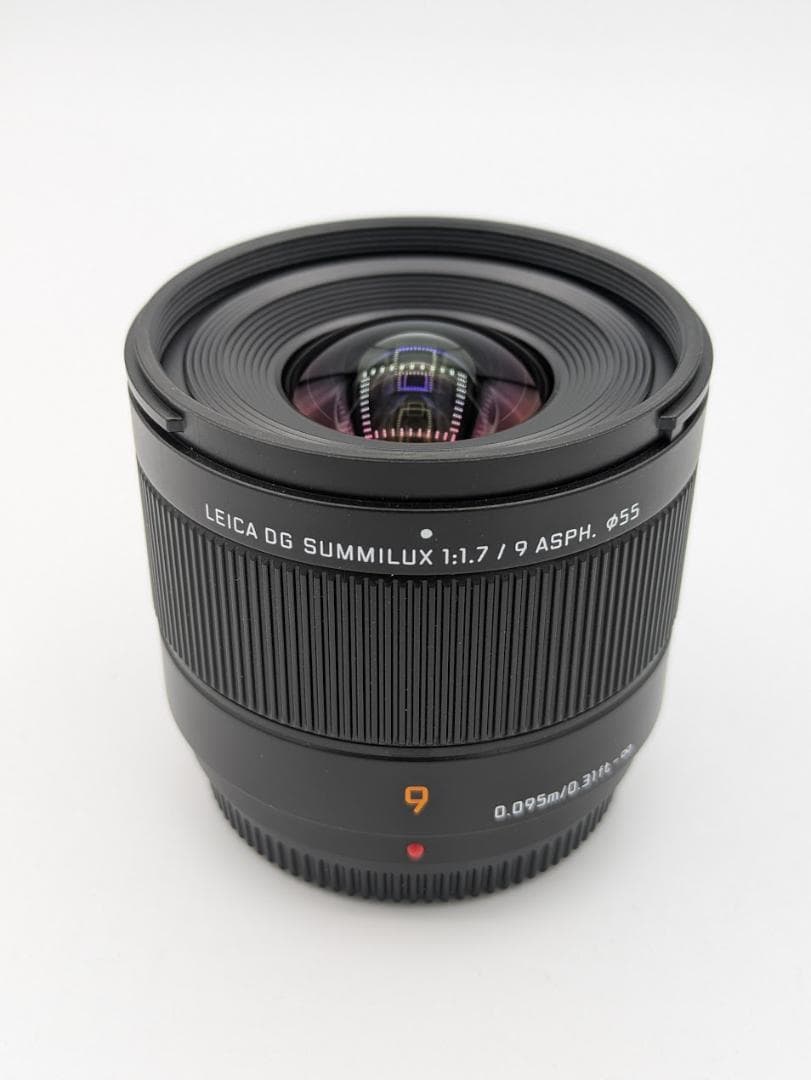 レンズ(単焦点) PANASONIC H-X09 LUMIX LEICA DG 9mm F1.7