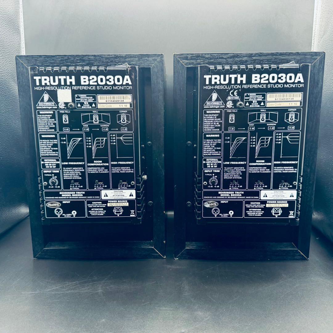 BEHRINGER TRUTH B2030A パワードモニタースピーカー ペア