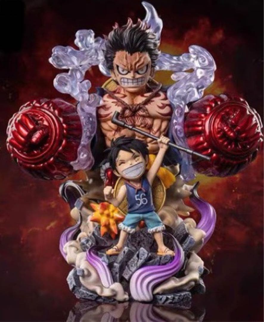 【新品】ワンピース ルフィ エース サボ 3体セットフィギュア ガレージキット