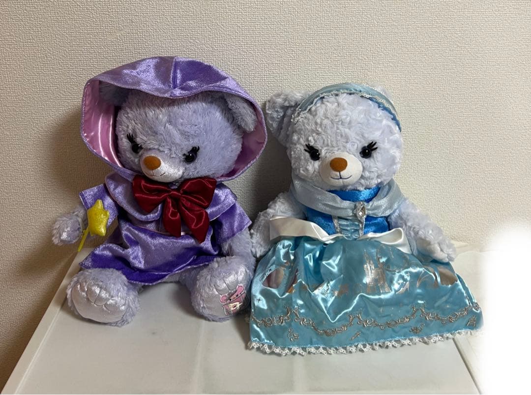 ユニベアシティのぬいぐるみセット（ブルーローズ、ポティロン）