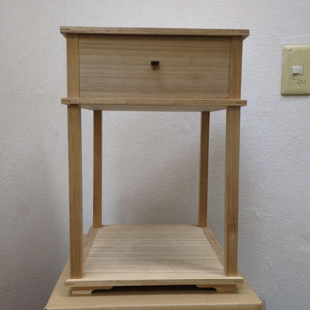 三木町棚　江岑棚 棚　木製　茶道具　お点前　紙箱　組み立て式