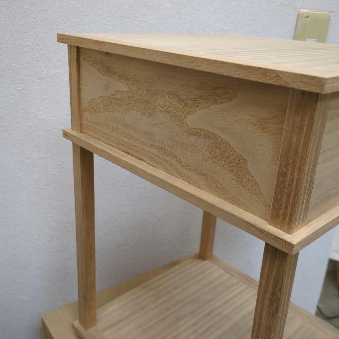 三木町棚　江岑棚 棚　木製　茶道具　お点前　紙箱　組み立て式