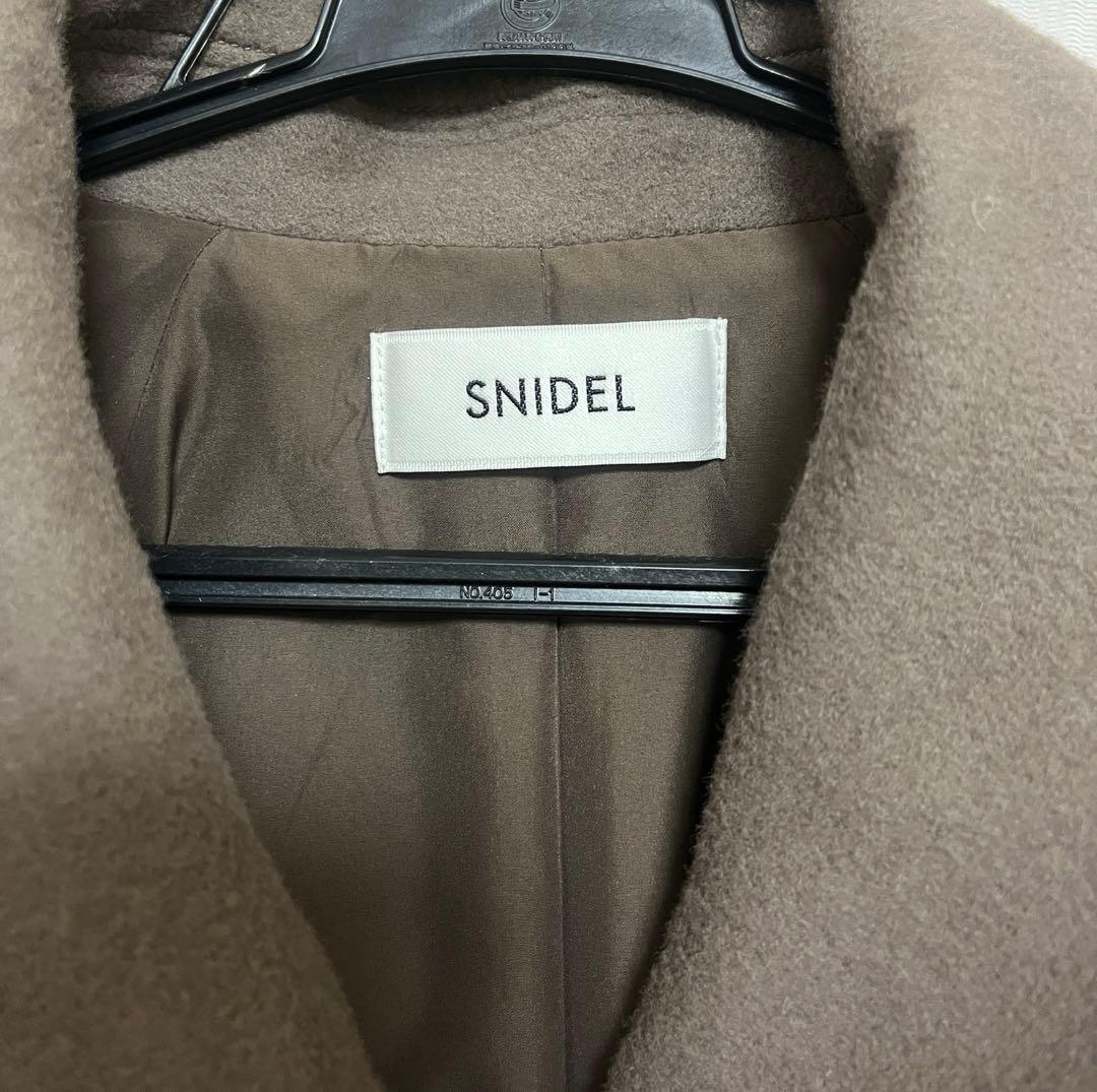 SNIDELウールカシミヤスタンドカラーコート　0サイズ 完売品