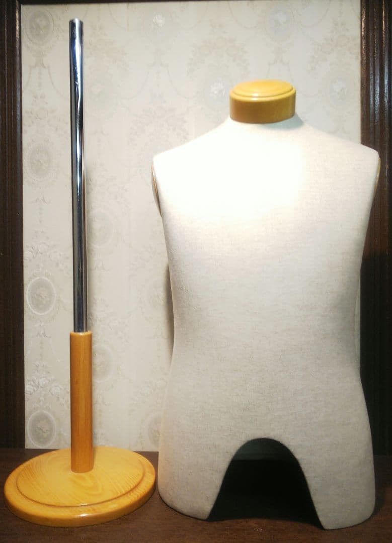 東京キイヤ メンズ トルソー マネキン 土台付き 美品