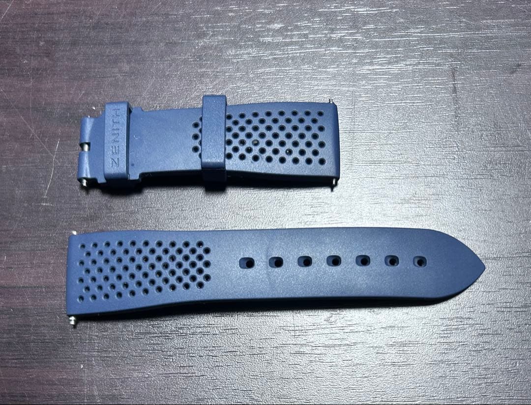 週末値下げ！ZENITH ゼニス ラバーベルト 純正